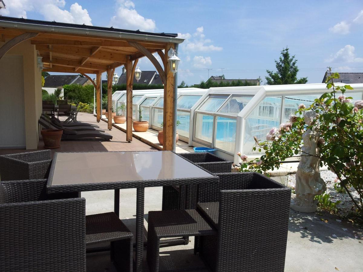 Cafecouet'Breizh Bed & Breakfast Guipry-Messac Bagian luar foto